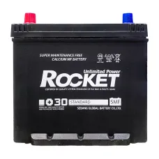 Автомобільний акумулятор ROCKET Japan 6СТ-65Ah Аз (+/-) 590A (CCA) SMF 75D23R