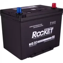 Автомобільний акумулятор ROCKET Japan 6СТ-70Ah АзЕ (-/+) 620A (CCA) SMF 80D26L