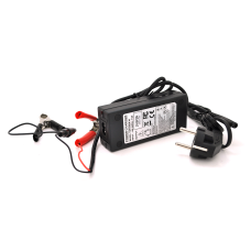 Зарядний пристрій Merlion для акумуляторів LiFePO4 12V(14,6V),4S,2A-24W + крокодили,OEM,Q70