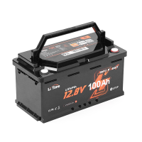 Акумуляторна батарея Li-TIME LiFePO4 12.8V 100Ач 1280Wh Bluetooth, 4000Cycles, BMS100A, &amp;le;40m&amp;Omega;, IP65, L358*B177*H188 mm, 9.9 kg