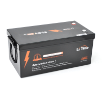 Акумулятор Li-TIME LiFePO4 BASIC 51,2V 100Ah 5120Wh(100 / 100A), заряд 57.6В / 12А, (520 x 269 x 220мм) , 36.4kg, Q1
