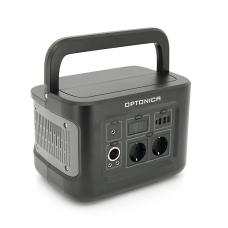 Зарядна станція Optonica B600-A1. Ємність 512Wt / h, Потужність 600Вт. Out:2xAC230, 2хDC13.3V / 10A, USB-3x5V / 2.4A, Type-C 100W(PD), 290х210х204мм. 7.9кг