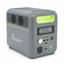 Портативна зарядна станція FOSSiBOT F1200, 1200W / 1024Wh LiFePO₄, MPPT 200W max, CarPort-12V-10A, 2xAC230V, 2xUSB-A-18W, 2xUSB-C-100W, Wi-Fi, 2 мм, 11,5 кг
