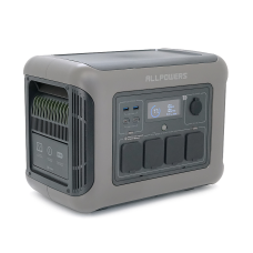 Power station ALLPOWERS R1500 LITE APP Control, Wi-Fi, Bluetooth, 1600W, 1056Wh LiFePO4 3500Cycles, MPPT 650w max, CAR port, DC12 / 24V, 4хAC 220V, 2xUSB-TYPE-C 100W, 2xUSB-A 18W, XT60, wireless 2*30W, Fast charge 60min, 413&amp;times;312&amp;time