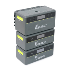 All-in-One Solar station FOSSiBOT FBP1200W+2Battery, APP Control, WiFi, 5874Wh LiFePO4 6000Cycles, MPPT 2000W max, 3хAC 220, 1xUSB-15W, 1хUSB-C(100W), Fast charge 90min, Bluetooth, Heating, IP65, -20-55&amp;deg;C, 476&amp;times;308&amp;times;7