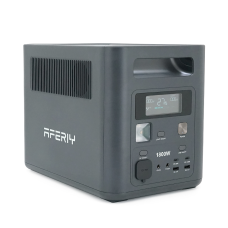 Портативная станция AFERIY AF-P180, LiFePO4 1024Втч. (max1800)Вт, XT60 MPPT 11.5-50В-20А(500W), 4xAC 220v. LED. 2-USB-A 18W , 2xType-C PD20+140Вт, DC+прикуриватель12В / 10А, 100% заряд - 1,5 часа, 350*220*263 мм, 11.6kg