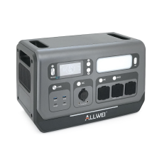 Портативна зарядна станція ALLWEI SGR-PPS2400-2PRO, 2400W / 2048Wh LiFePO₄, MPPT 500W max ХТ60 / 12 - 60 В / 10 А, 2xDC5521-12V-12A, CarPort-12V-12A 2xUSB-A-18W, 2xUSB-C-100W, Wi-Fi, charge 1.5 h, 465x260x295 мм, 23.5 кг