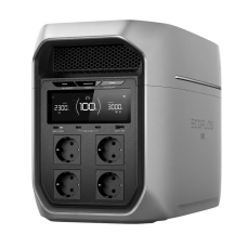 Портативная зарядная станция EcoFlow DELTA 3 Max Plus (LiFePO4 2048 Вт&amp;middot;ч), 4000 циклов, мощность 3000 Вт (пиковая 6000 Вт), MPPT 500W, Wi-Fi, Bluetooth, USB Type-C 1*140W 2*45W, USB Type A 18W, XT60, Розетка 230V*4, Anderson port, XT150, IP