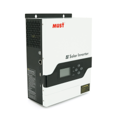 Гiбрiдний інвертор MUST PV18-1512VPM, 1500W, 12V, ток заряда 10 / 20А, 160-275V, MPPT (60А, 15-145 Vdc)