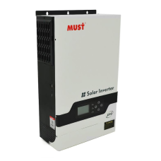 Гібридний інвертор MUST PH18-5248PRO, 5200W, 48V, струм заряду 1-60А, 160-275V, MPPT (80А, 450 Vdc), 330х488х119mm, 14 кг